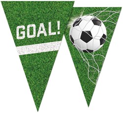 OttoSimon voetbal vlaggenslinger 10 meter feestdecoratie