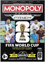 Hasbro boîte booster cartes à échanger FIFA Monopoly Panini Prizm 2026