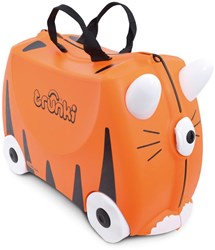 Trunki kinderkoffer ride-on - handbagage Tijger Tipu oranje