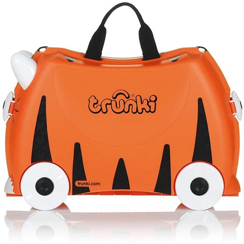 Trunki valise enfant ride-on - bagage cabine Tigre Tipu orange-3