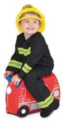 Trunki Ride-on Reiskoffer - Frank Brandweerwagen