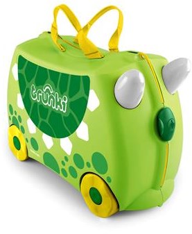 Trunki Ride-on Dinosaurus Dudley kinderkoffer 46x30x21cm