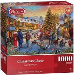 Falcon Christmas Kerstpuzzel - 1000st.