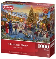 Falcon Christmas Kerstpuzzel - 1000st.-2