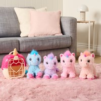 Moose peluche licorne Scruff A Luvs surprise magique doudou-2