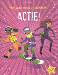 Usborne Het grote mode stickerboek: Actie. 4+