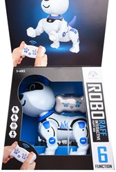 Interactieve robothond Gear2Play Robo Raff met LED ogen en stunts