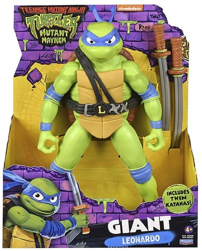 Tmnt Giant Movie Leonardo Figure  12"