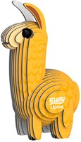 Eugy 3D Modèle animal sauvage lama kit en carton 6+ jouet éducatif