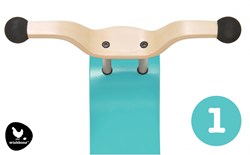 Wishbonebike Mini-Flip Mix & Match Top - Aqua accessoire voor loopfiets