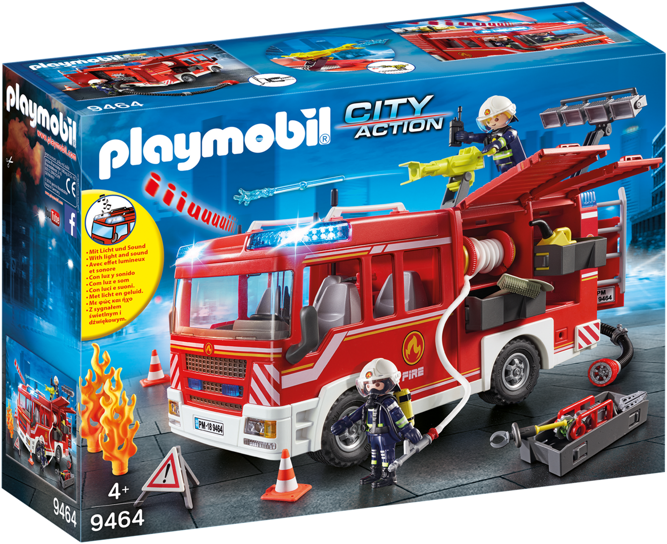 nauwkeurig succes longontsteking Playmobil City Action - Brandweer pompwagen 9464 kopen?