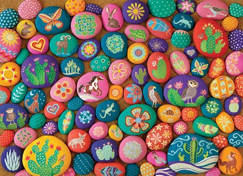Cobble Hill puzzel 1000 stukjes - Southwest Stones legpuzzel-2