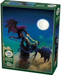 Cobble Hill puzzle 1000 pièces - épées de feu - casse-tête