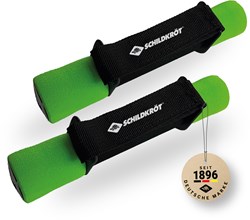 Schildkröt fitness dumbbell set 2x 0.5kg met foam handgreep