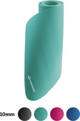 Schildkröt fitness mat mint 10mm dik antislip sportmat 185x61cm