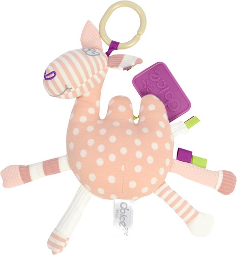 Dolce Toys speelgoed Primo activiteitenknuffel kameel Claire - 31 cm