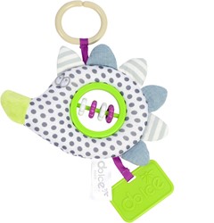 Dolce Toys speelgoed Primo activiteitenhanger egel Henri - 21 cm