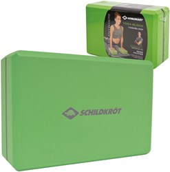 Schildkröt yoga blok groen - fitness accessoire voor yoga en pilates