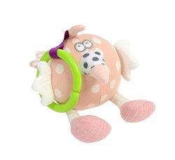 Dolce Toys baby speelgoed Primo papegaai Penelope - 19 cm - kraamcadeau meisje / jongen - 0 jaar / 6 maanden
