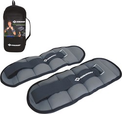 Schildkröt pols- en enkelgewichten fitness 2x 1.0kg verstelbaar