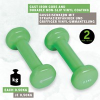 Schildkröt dumbbells fitness set 0.5kg - ideaal voor thuis trainen-2