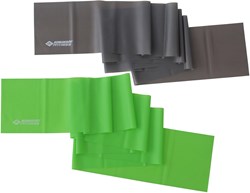 Schildkröt fitness elastieken set - latexvrij - 2 stuks - training