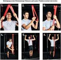 Schildkröt fitness weerstandsband licht 12-20kg premium latex 208cm-3