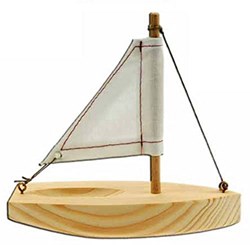Kids at Work kit de bricolage bateau en bois pour enfants