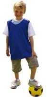 Megaform trainingsvest Small blauw sportaccessoire kinderen