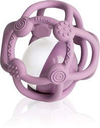 KidsMe Soft Silicone Rattle Lavender Lilac - Jouet & anneau de dentition - jouet pour bébé