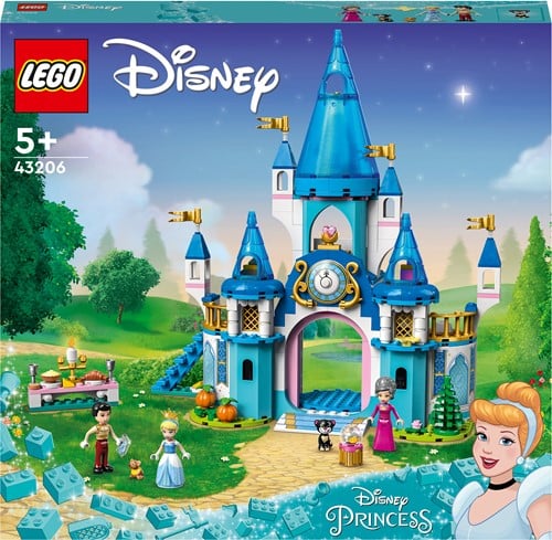 LEGO Disney Princess 43206 Le château de Cendrillon et le beau prince