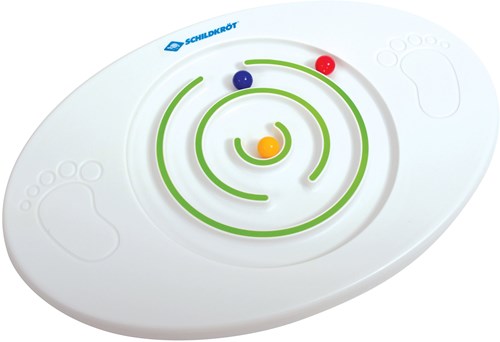Schildkröt balance board voor kinderen met ballenlabyrint 45x30cm-2