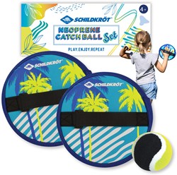 Schildkröt Set de balle Velcro en néoprène - Jeu de lancer pour enfants et adultes