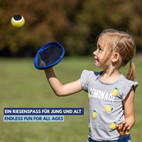 Schildkröt Set de balle Velcro en néoprène - Jeu de lancer pour enfants et adultes-3