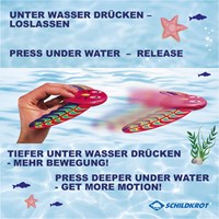 Schildkröt onderwater speelgoed glider set - kleurrijke roggen duikspeelgoed-3
