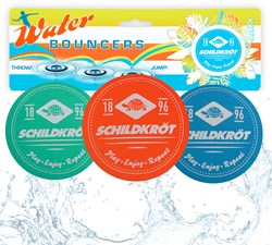 Schildkröt water speelgoed Neoprene Water Bouncers set van 3 stuks