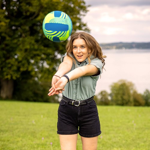 Schildkröt ballon de beach-volley premium taille 5 avec grip et contrôle du spin-2