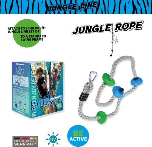 Schildkröt klimtouw Jungle Line - klimtouw voor buiten speelplezier-2