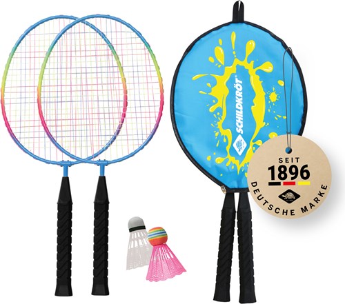 Schildkröt badminton set junior voor kinderen - recreatief speelgoed