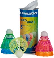 Schildkröt volants de badminton Aero Space set nylon coloré