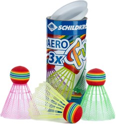 Schildkröt volants de badminton Aero Fun 5-pack pour enfants