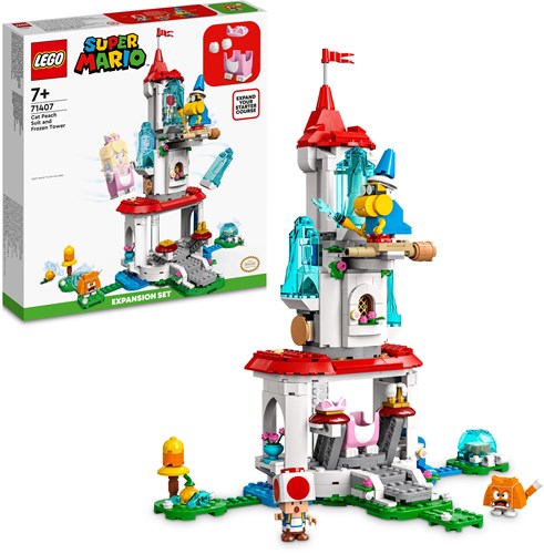 LEGO Super Mario coffret de construction Peach-chat & Tour de glace - Set d’extension 71407-2