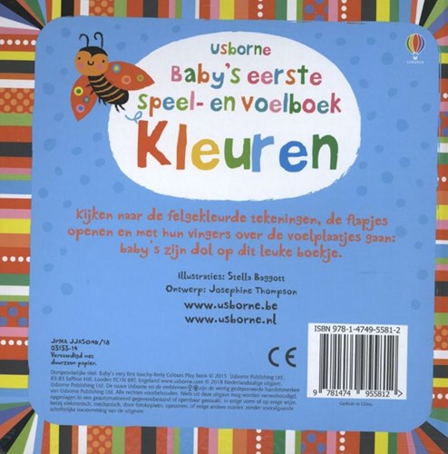 Usborne baby voelboek kleuren - interactief kartonboek +6 maanden-2