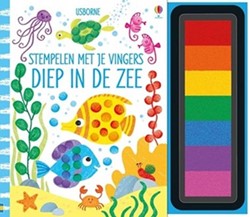 Usborne Diep in de Zee Stempelen met je vingers 4+