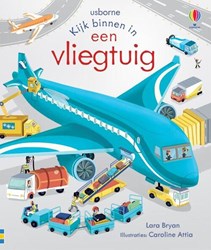 Usborne livre avion découvre l'intérieur - livre éducatif à rabats 3+