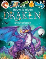Usborne dragons livre d'autocollants crée ton aventure dragon 5plus