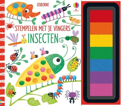 Stempelen met je vingers - Insecten
