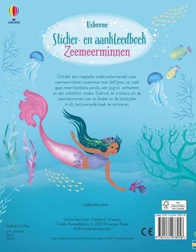 Stickerboek Zeemeerminnen 5+-2