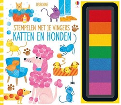 Usborne Tamponne avec tes doigts : Chats et chiens