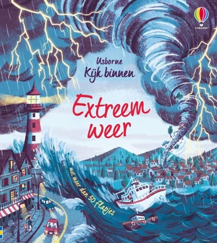 Usborne livre à rabats météo extrême éducatif pour enfants dès 5 ans